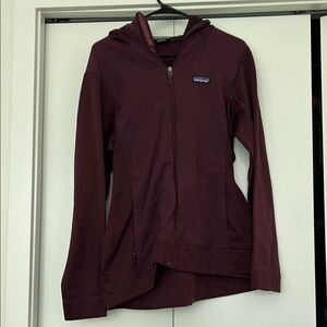 Patagonia Burgundy Hooded Jacket
